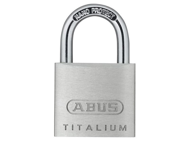 ABUS 56188 64TI/30mm TITALIUM Padlock Keyed Alike KA6311