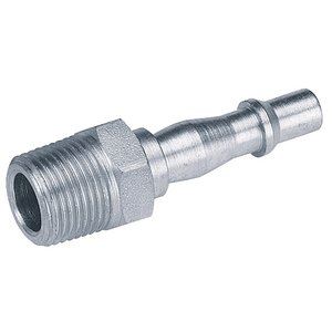 Draper 3/8M SCREWED ADAPTOR TAPER 5 25835 3/8" BSP Male Thread PCL Air Line Adaptor Pack of 5