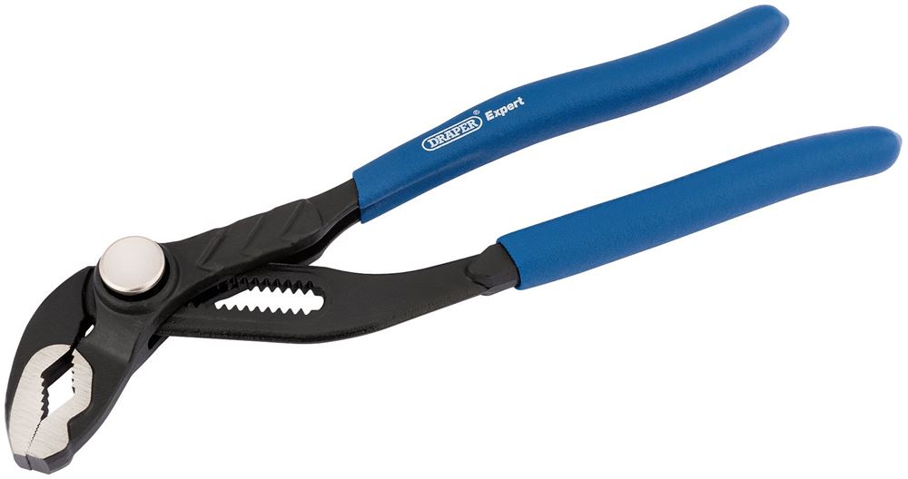 Draper WPUMP PLIER PBUTTON SDIP 200MM 84447 84447 Push Button Heavy Duty Waterpump Pliers