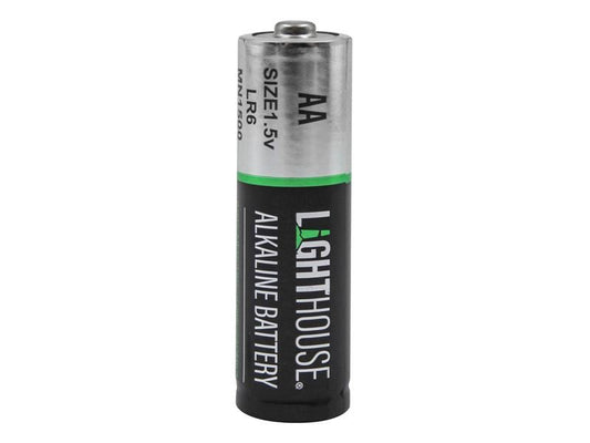 Lighthouse L/HBATAA24 AA LR6 Alkaline Batteries 2400 mAh (Pack 24) |
