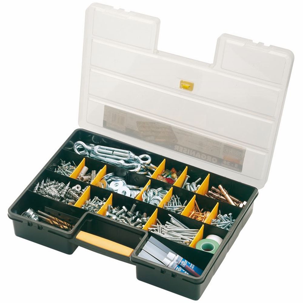 Draper 26 ASSORTMENT ORGANISER 73508 5 to 26 Compartment Organiser