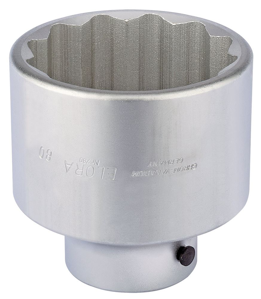 Draper 80MM BI-HEX SOCKET 1DRIVE 67400 1" Sq. Dr. Metric Bi-Hexagon Sockets