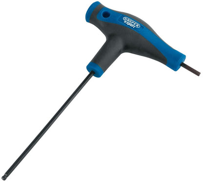 Draper 2.5MM T HAN.HEX KEY-DOUBLE END 33907 Soft Grip 'T' Handle Hexagon and Ball End Keys