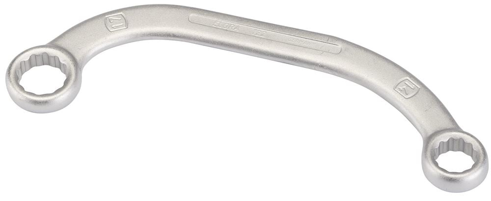 20713 Elora Elora Obstruction Ring Spanner, 14 x 17mm 122-14x17 Spanner/Wrench Ring Spanners Professional Trade DIY Workshop Garage Use