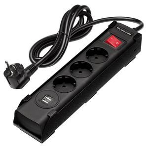 BUNKER  EU Power Strip with Magnetic Holder