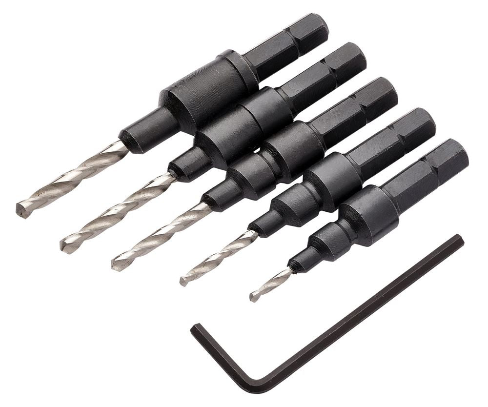 Draper COUNTERSINK SET - 5PCS 12431 12431 Countersink Bit Set (5 Piece)