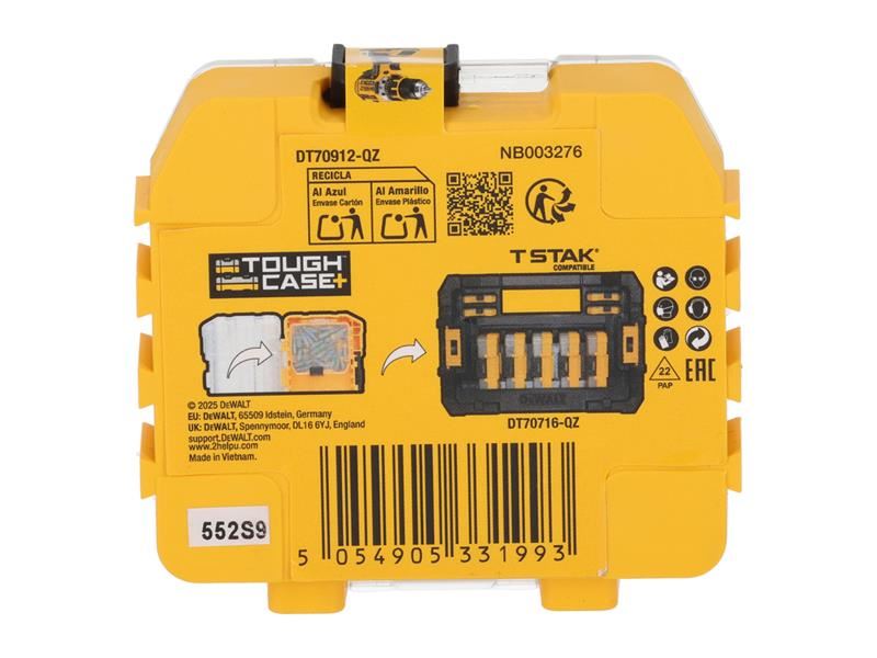 DeWalt Power Tools DT70912 Standard Bits PH2 x 57mm (Tic Tac of 15)
