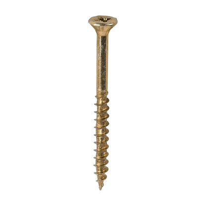 TIMCO Velocity Screw PZ3 CSK ZYP 6.0 x 70 Gold Pack 200