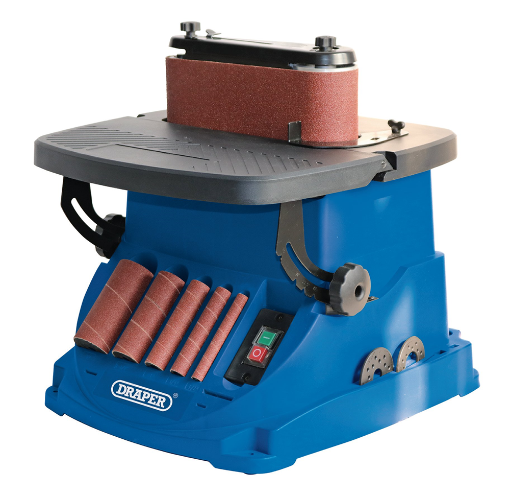 Draper 450W OSC.SPINDLE & BELT SANDER 98425 98425 230V Oscillating Spindle and Belt Sander, 450W