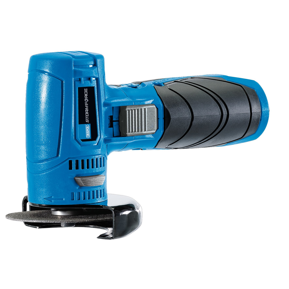 Draper 10.8V ANGLE GRNDR/CUT OFF TOOL 98437 98437 10.8V Power Interchange Brushless Angle Grinder/Cut Off Tool (Sold Bare)