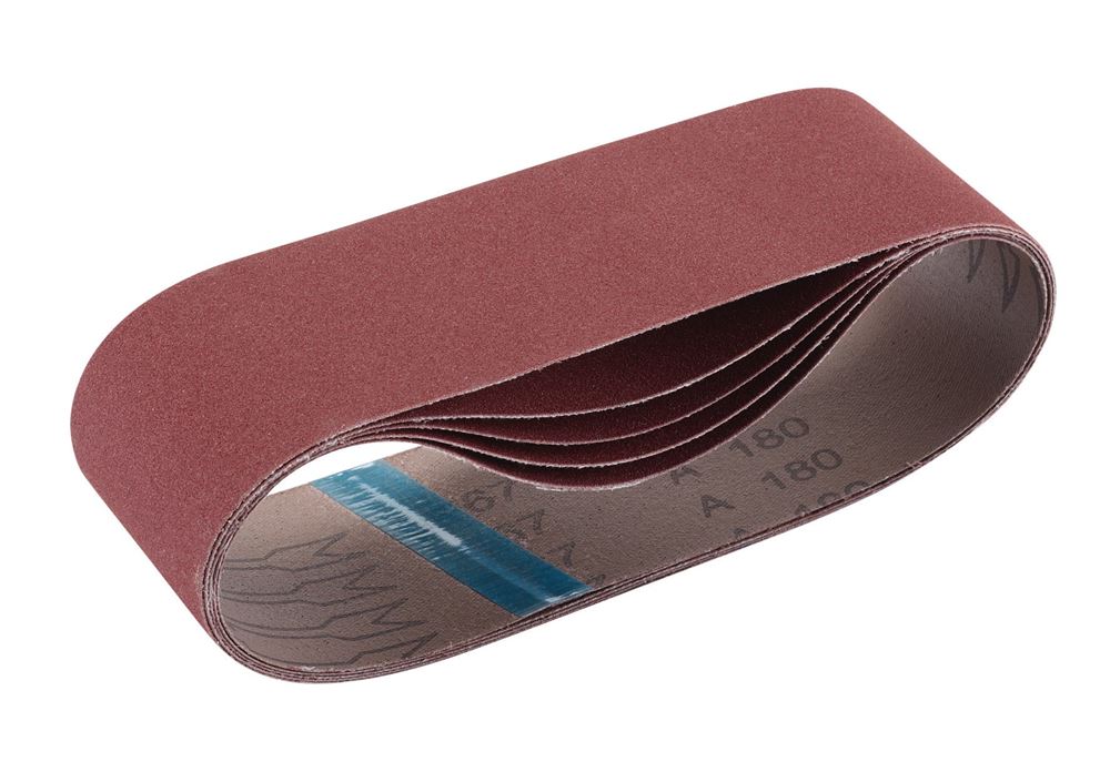 Draper 75X533MM SANDING BELT 180G 9243 09243 Cloth Sanding Belt, 75 x 533mm (Pack of 5)