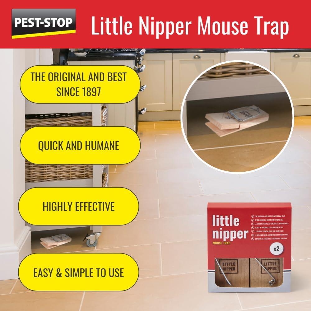 Pest Stop Little Nipper Mouse Trap Pack of 1 MPN PSLNM