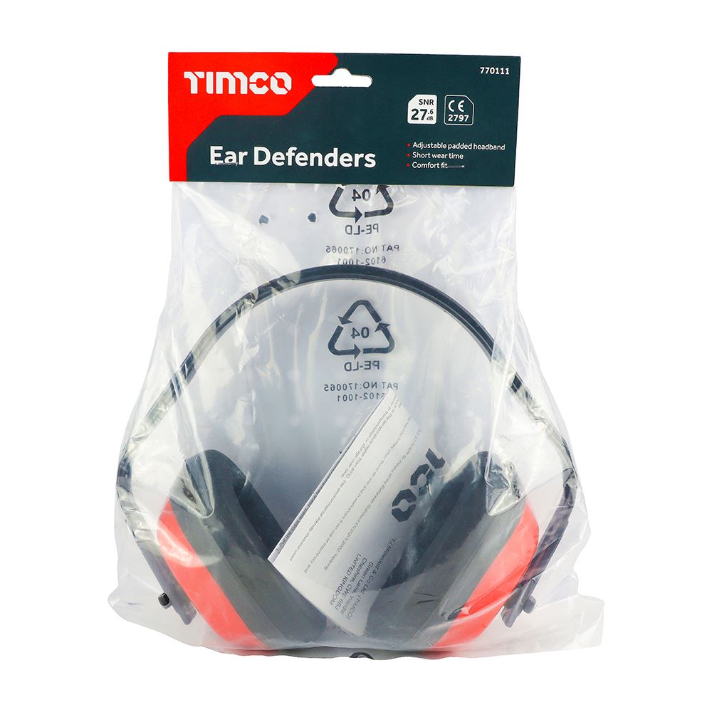 TIMCO Ear Defenders One Size Pack 1