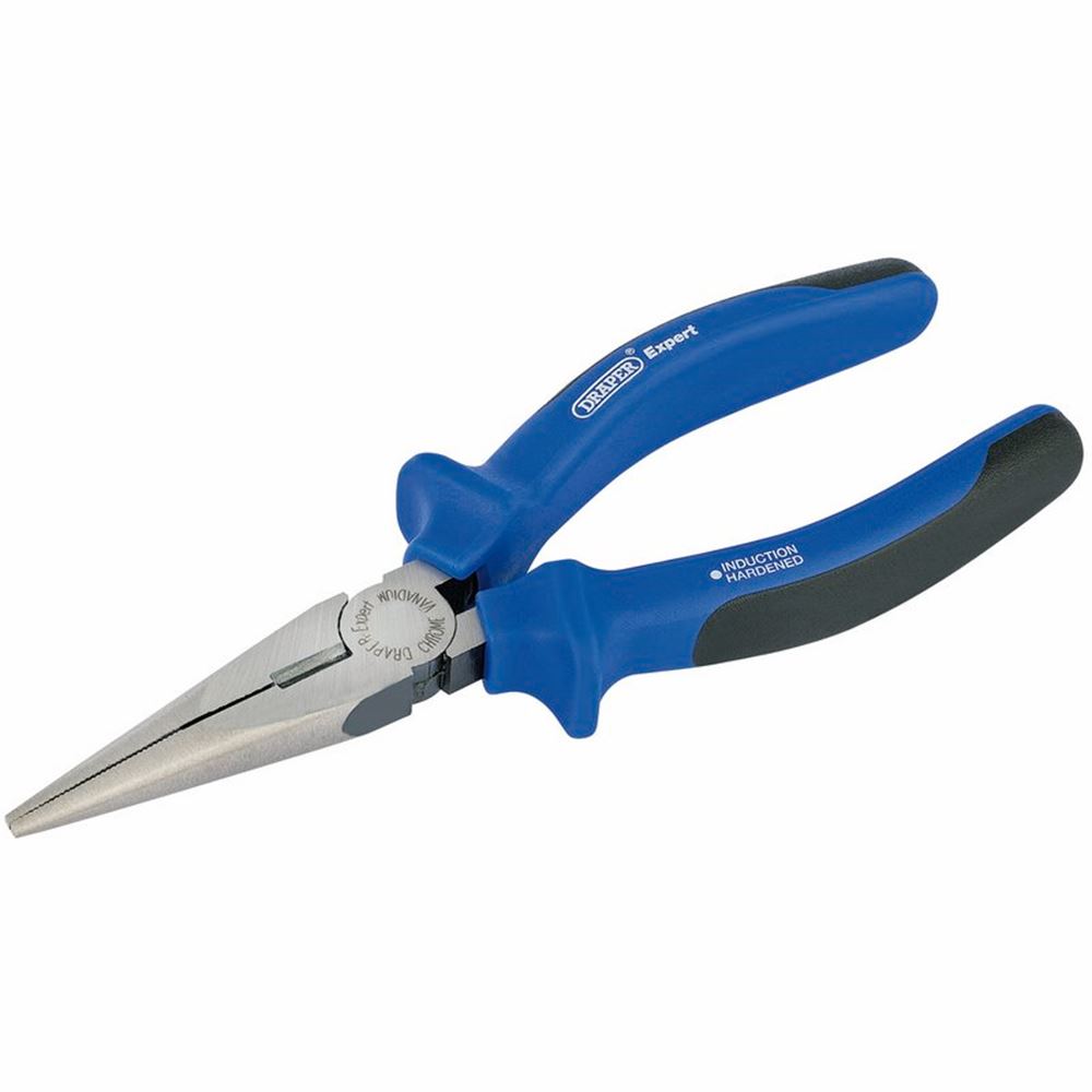 Draper RADIO PLIER H/D GRIPS 160MM 68887 Heavy Duty Soft Grip Long Nose Pliers