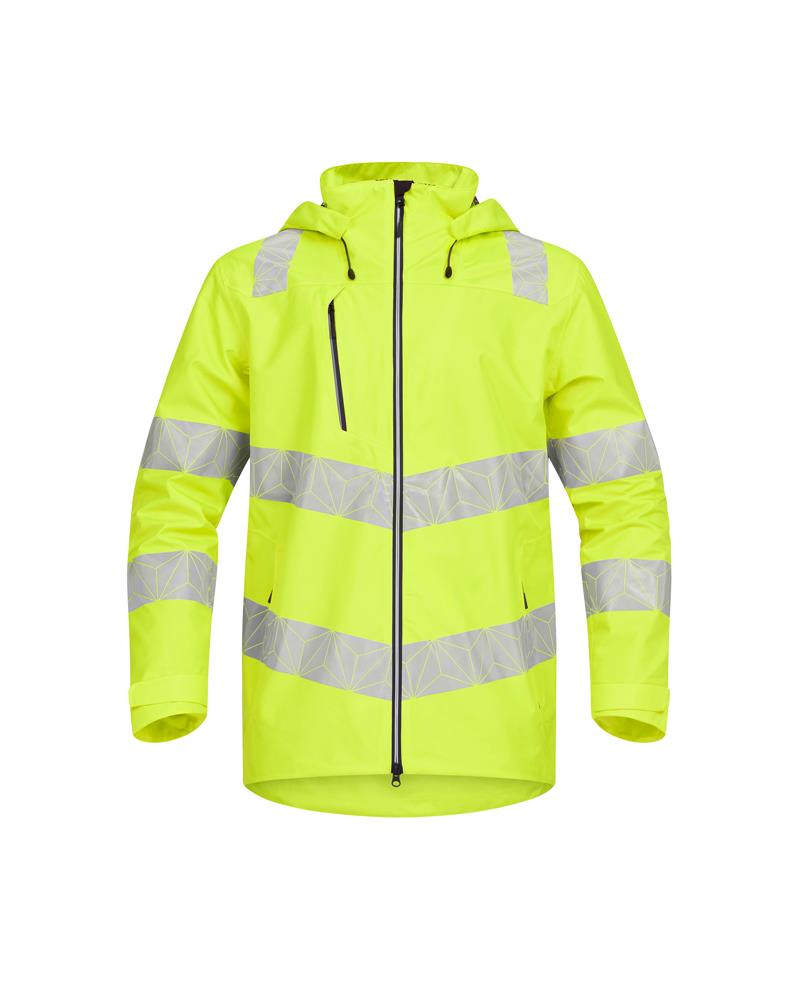 Pulsar RCT800 React GRS Waterproof Shell Jacket Hi Vis Workwear EN ISO 20471 Class 3