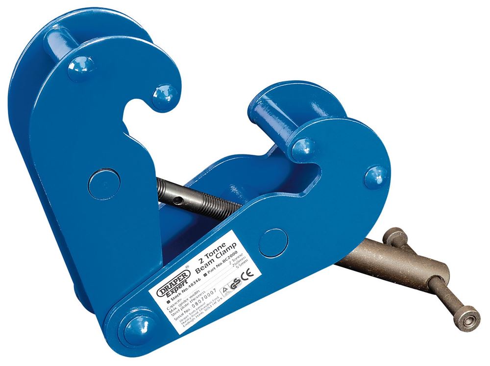 Draper 2TONNE BEAM CLAMP 48346 2 tonne Beam Clamp