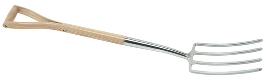 Draper S.S.DIGGING FORK 99013 Draper Heritage Stainless Steel Digging Fork with Ash Handle