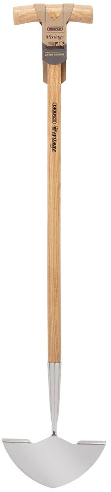 DRAPER 99021 - Draper Heritage Stainless Steel Lawn Edger with Ash Handle