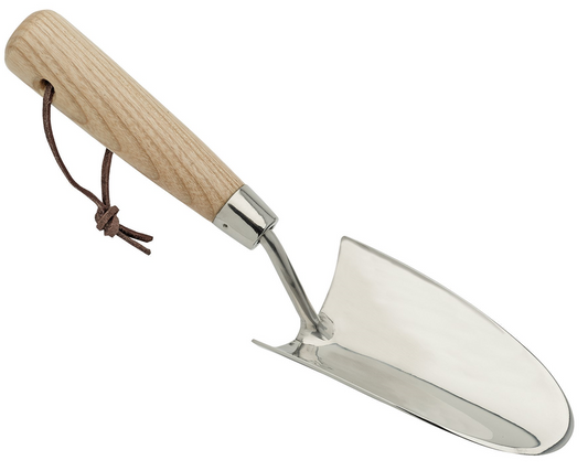 Draper STAINLESS HAND TROWEL 99023 Draper Heritage Stainless Steel Hand Trowel with Ash Handle