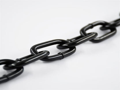 Faithfull FAICHCUT50B Black Japanned Chain 5.0mm x 2.5m - Max Load 160kg |