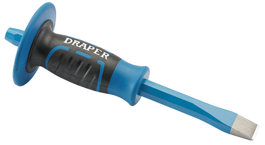 Draper EXP.COLD CHISEL&GUARD 19X250MM 99170 Cold Chisels with Guards