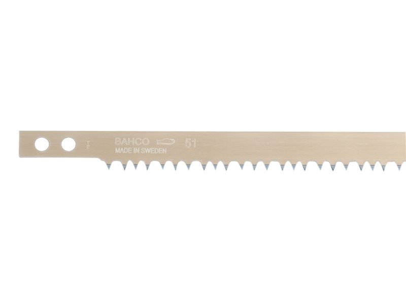 Bahco 51-21 Bowsaw Blade Peg Tooth 530mm 21in Replacement Garden Saw Blade