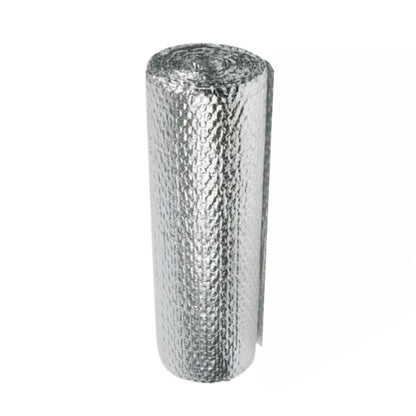 Yuzet Silver Multi-purpose Double Aluminium Bubble Insulation Foil Loft Wall Caravan Attic Garage Roof 0.6m & 1.2m Wide
