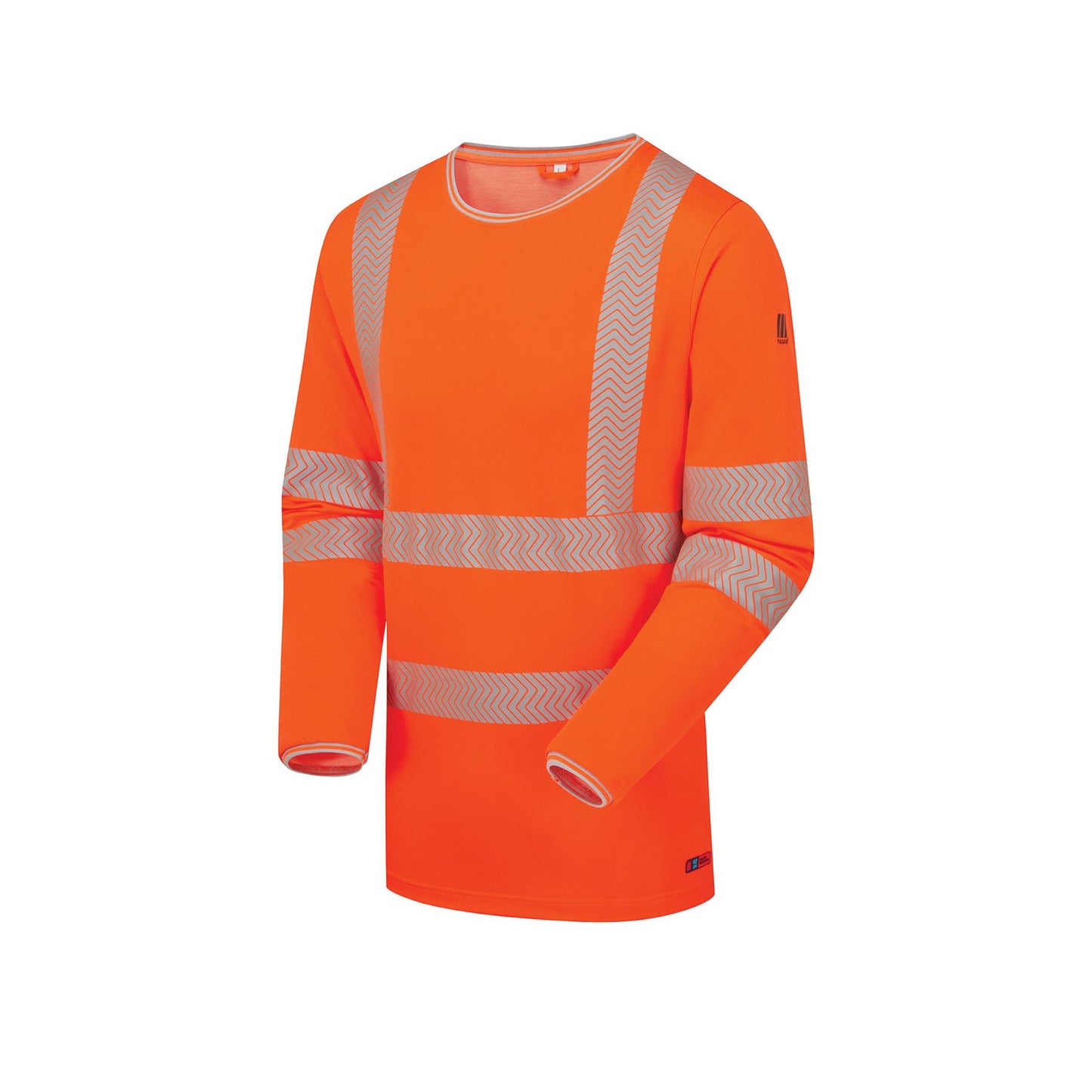 Pulsar LFE935 GRS Hi Vis Long Sleeve T-Shirt Yellow Orange High Visibility Workwear