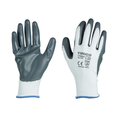 TIMCO Secure Grip Glove Nitrile Foam X Large Pack 1