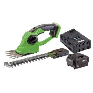 Draper 20V C/L GRASS TRIMMER+BATT/CHR 94594 D20 20V 2-in-1 Grass and Hedge Trimmer with Battery and Fast Charger
