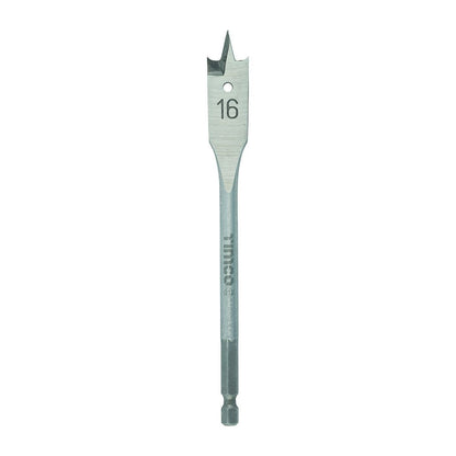 TIMCO Flat Wood Bit 16.0 x 152 Pack 1
