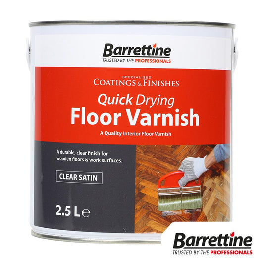 TIMCO Quick Drying Floor Varnish nan 2.5L Pack 1.0