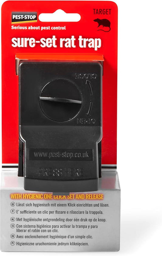 Pest Stop Sure-Set Plastic Rat Trap