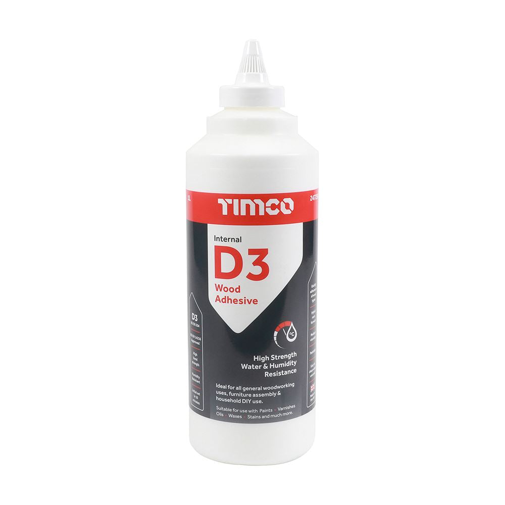 TIMCO D3 Wood Adhesive nan 1L Pack 1.0