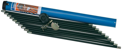 Draper DRAIN RODS - POLYPROPLENE CASE 53856 9M Polypropylene Drain Rod Set in Case (13 Piece)
