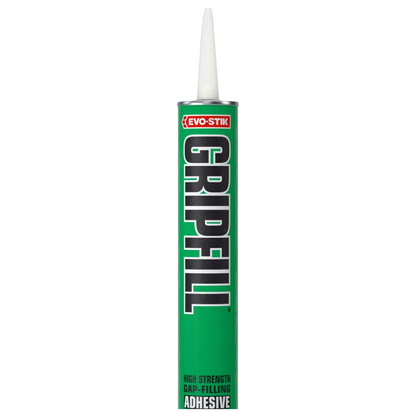 12 x EVO-STIK Gripfill 350ml High Strength Gap Filler Adhesive Cartridge