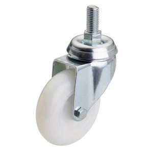 DRAPER 65500 - 75mm Dia. Swivel Bolt Fi x ing Nylon Wheel - S.W.L. 70Kg