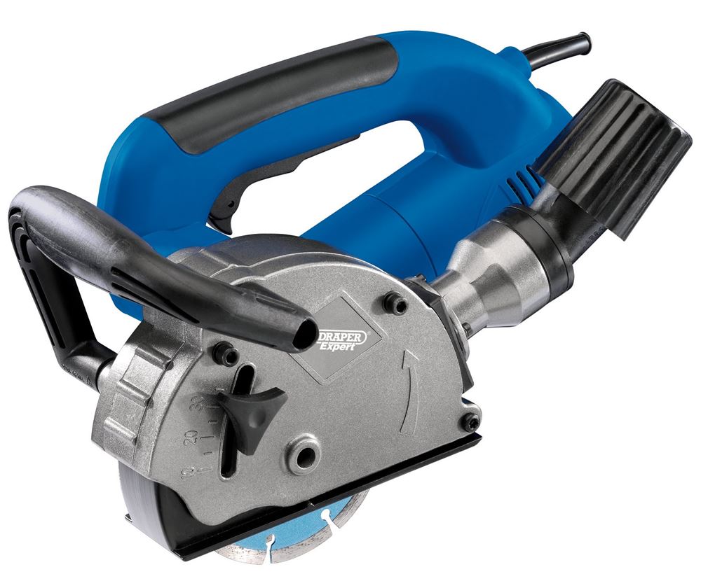Draper EXPERT 230V 1320W WALL CHASER 54956 54956 Wall Chaser, 125mm, 1320W