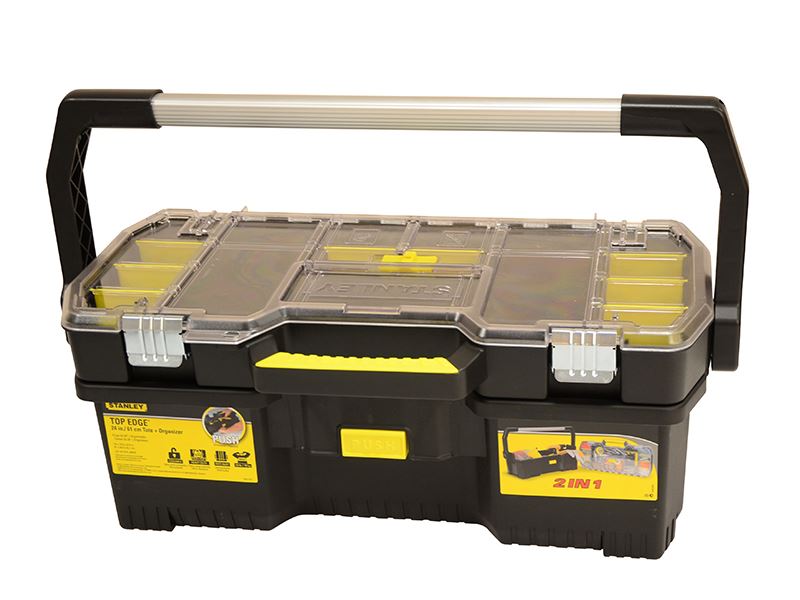 STANLEY 1-97-514 Toolbox with Tote Tray Organiser 60cm (24in)