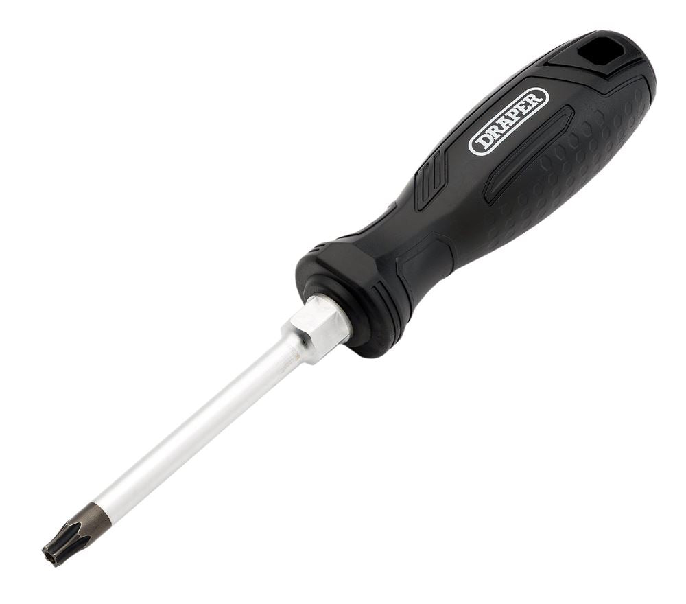 Draper T40HX100MM TAMPER-RESISTANT TX Tamperproof Hard Grip Screwdrivers