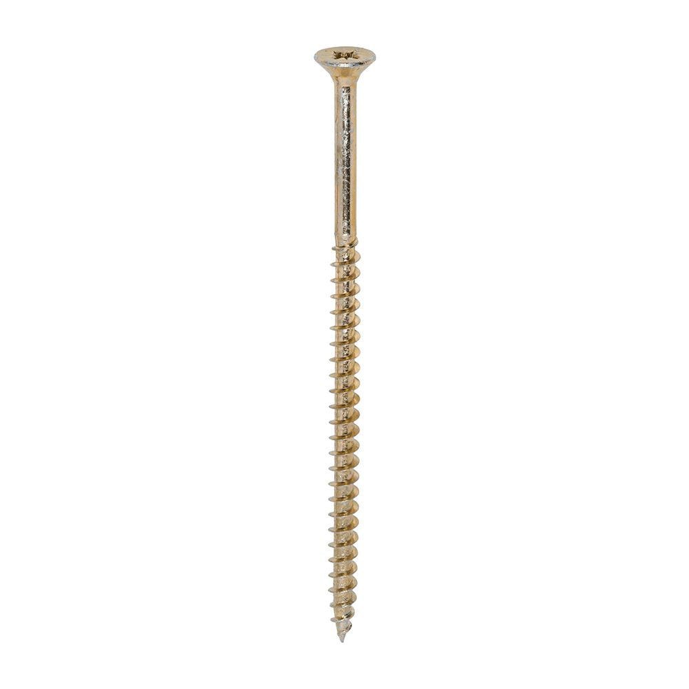 TIMCO Solo Woodscrew CSK - ZYP (IND) 5.0 x 100 Gold Pack 1000