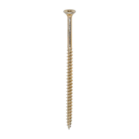 TIMCO Solo Woodscrew CSK - ZYP (IND) 5.0 x 100 Gold Pack 1000