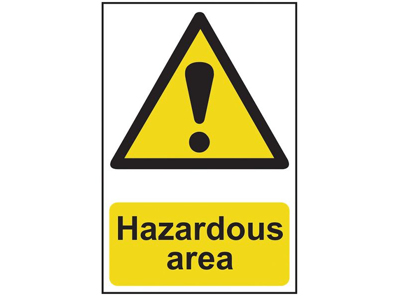 Scan SCA4107 Hazardous Area - PVC 400 x 600mm |