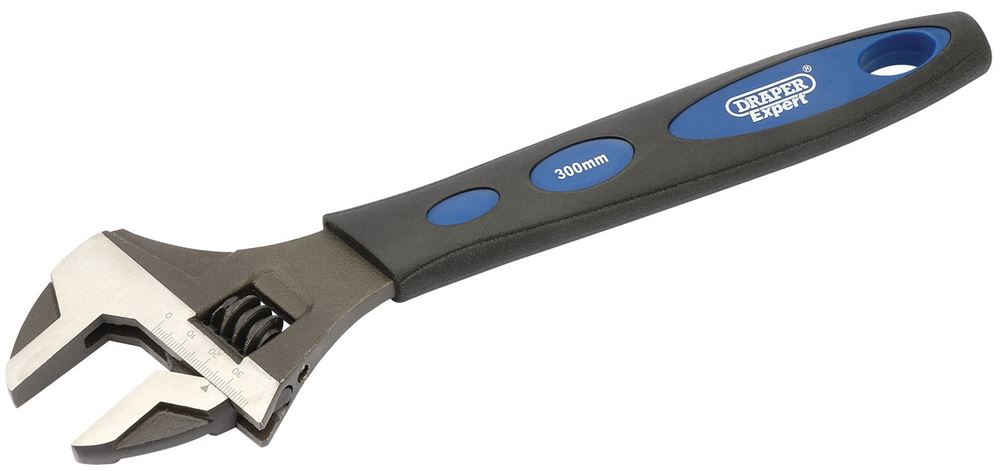 Draper 300MM ADJUSTABLE WRENCH 24897 Soft Grip Adjustable Wrenches