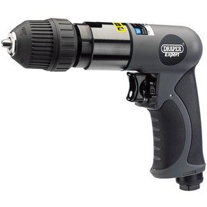 Draper 3/8 REVERSIBLE AIR DRILL 14258 14258 Composite Reversible Keyless Air Drill, 10mm
