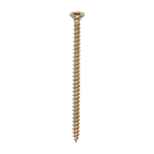 TIMCO Solo Woodscrew PZ2 CSK ZYP 4.0 x 70 Gold Pack 200