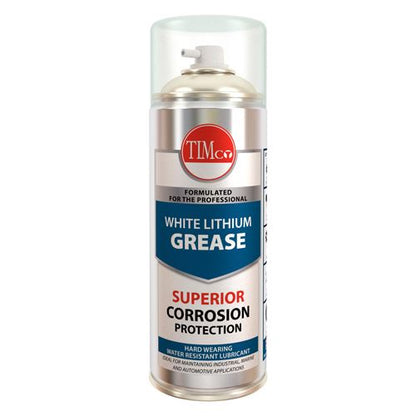 TIMCO White Lithium Grease White 380ml Pack 1.0