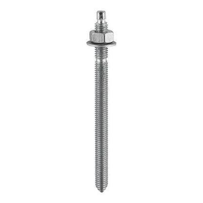 TIMCO Chemical Anchor Stud HDG nan M12 x 160 Pack 10.0