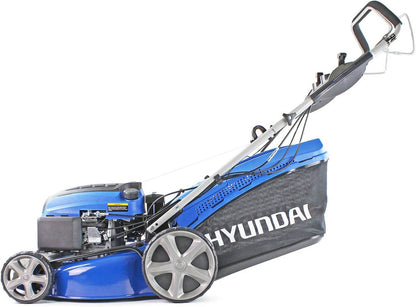 Hyundai HYM460SPE Petrol Lawn Mower 139cc 18"/46cm Electric Start Self Propelled Garden Mower Garden Grass Cutting