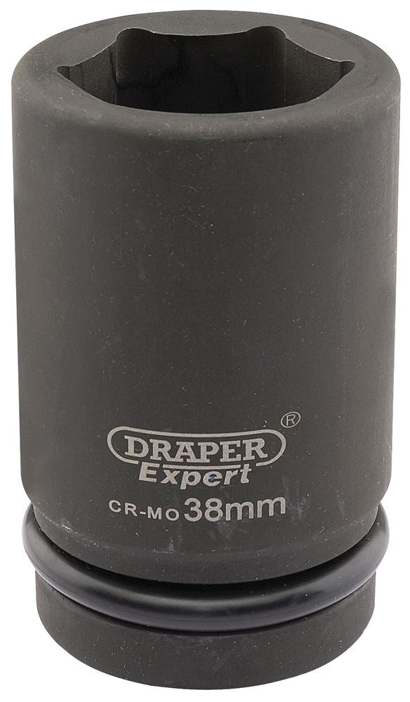 Draper 38MM IMP.DEEP SCKET 1DR 05151 HI-TORQÂ® Metric Deep Impact Sockets, 1" Sq. Dr.